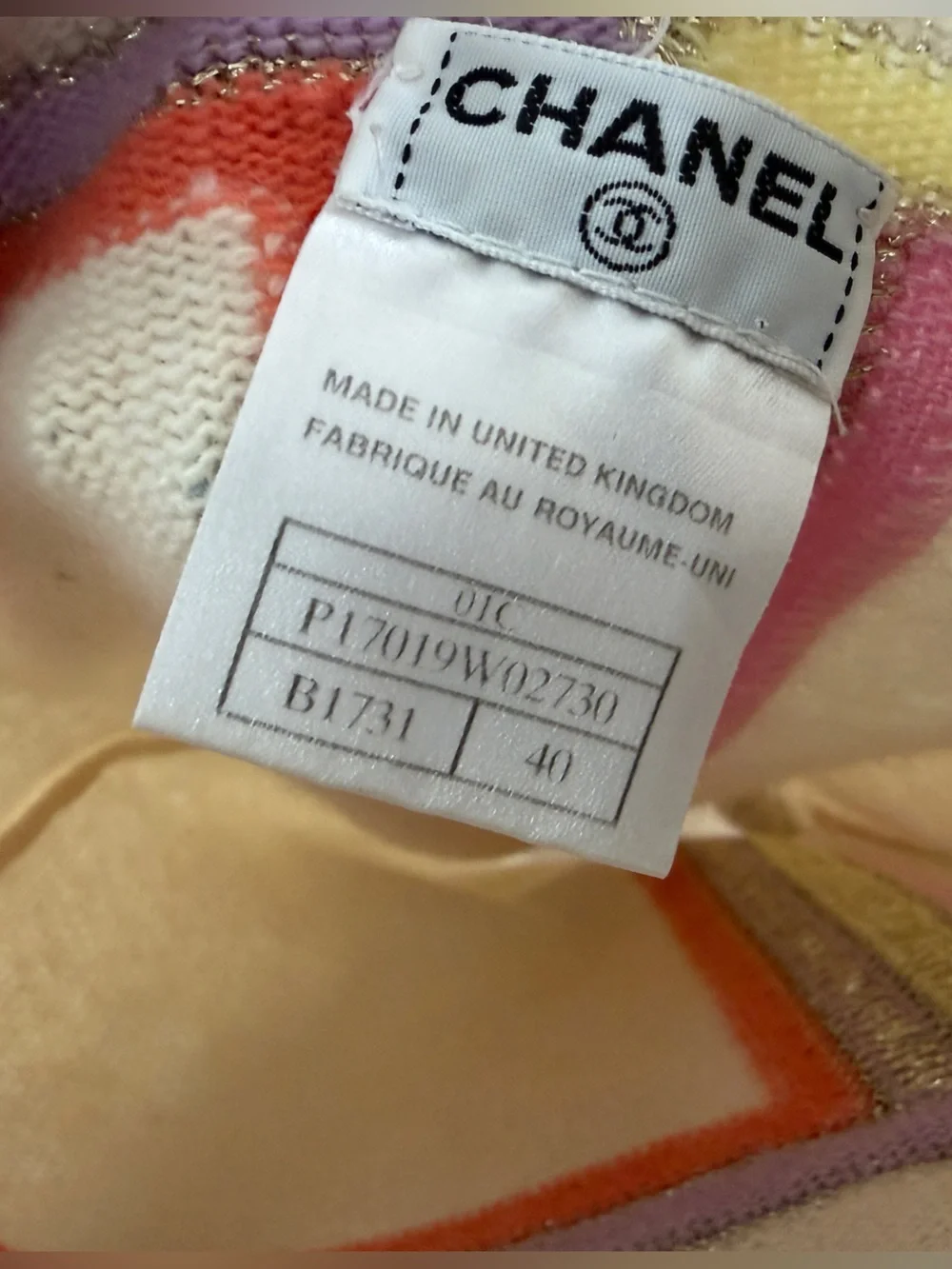 CHANEL Cashmere Blend Knit Tank Top – Size 40